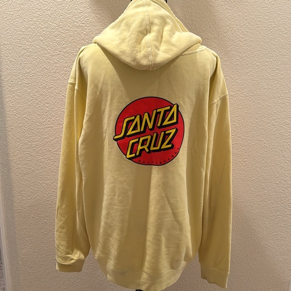 Men’s SANTA CRUZ Classic Dot Fleece Pullover Hoodie - Picture 8 of 13